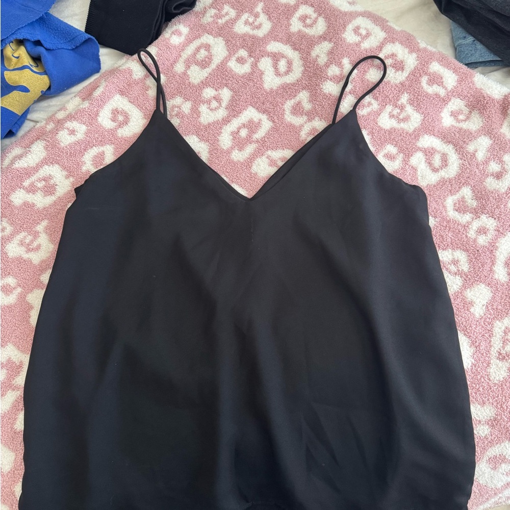 Black Spaghetti Strap Top